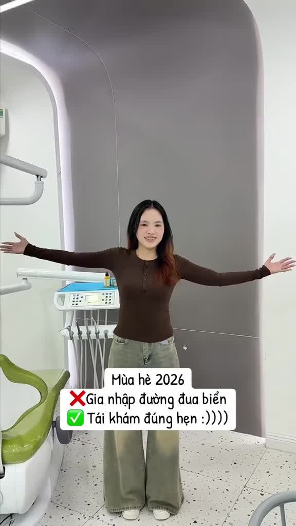 Nghỉ hè rùi nhớ tái khám đúng hẹn dùm tui nha các tình iu ơi