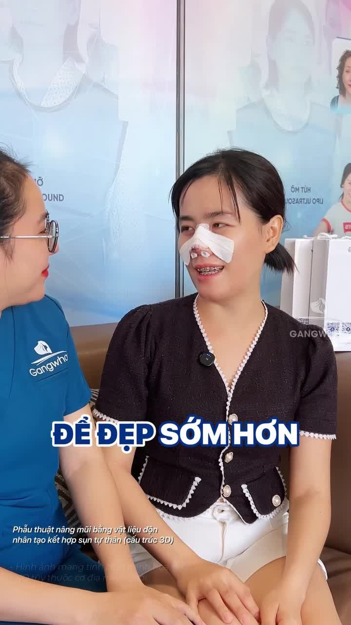 Nếu được quay lại em mong mình nâng mũi sớm hơn để đẹp sớm hơn