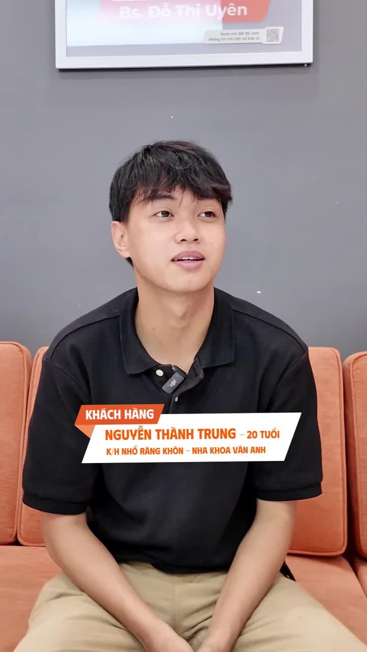 "Tưởng nhổ răng khôn sẽ đau lắm... nhưng nhổ xong lại thấy nhẹ nhõm hơn rất nhiều."