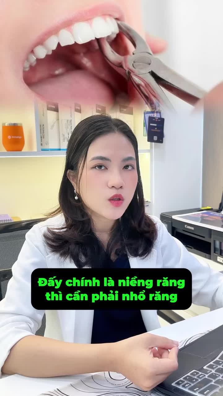 "AI BẢO NIỀNG RĂNG LÀ BẮT BUỘC PHẢI NHỔ RĂNG?"
