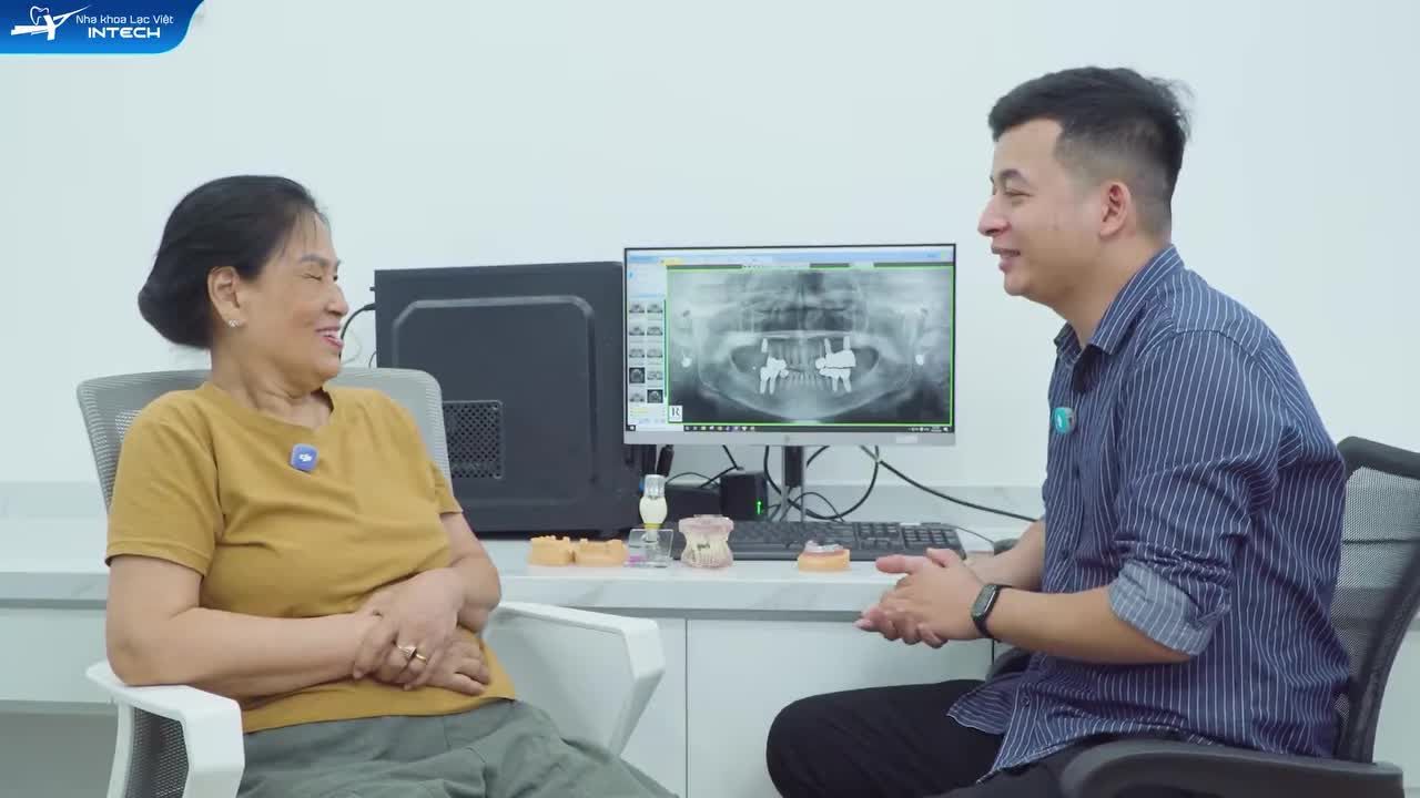 CẤY 7 TRỤ IMPLANT TỪ NĂM 2020 - BÂY GIỜ ĂN NHAI THẾ NÀO?