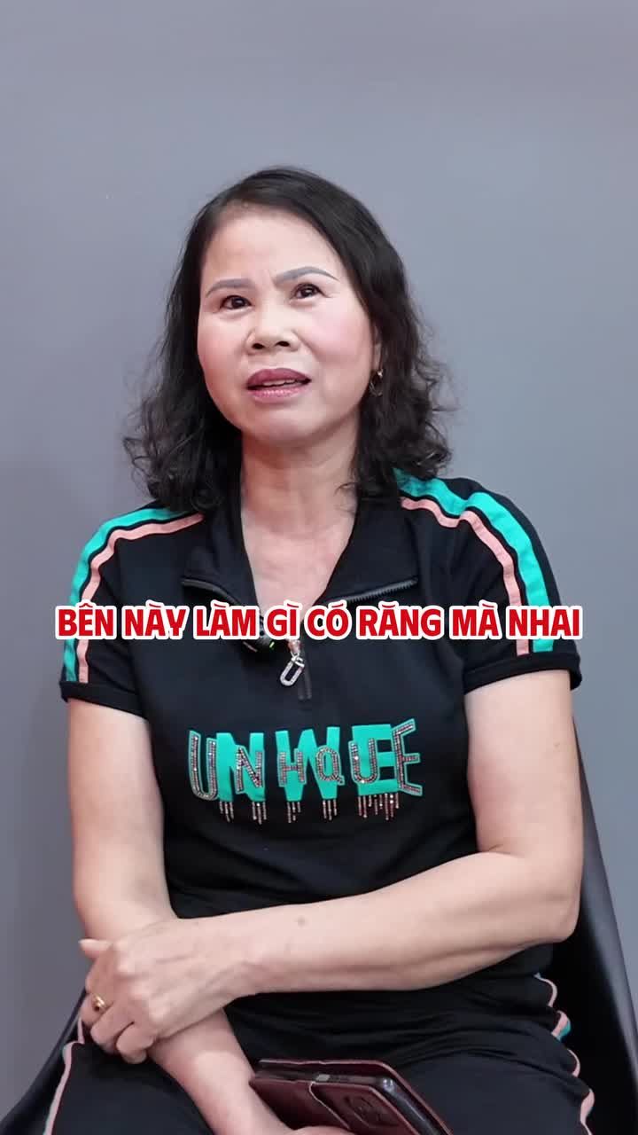 "KHÔNG CÓ RĂNG ĐỂ NHAI, CỨ NUỐT CHỬNG ĐƯỢC MIẾNG NÀO HAY MIẾNG ĐÓ..."
