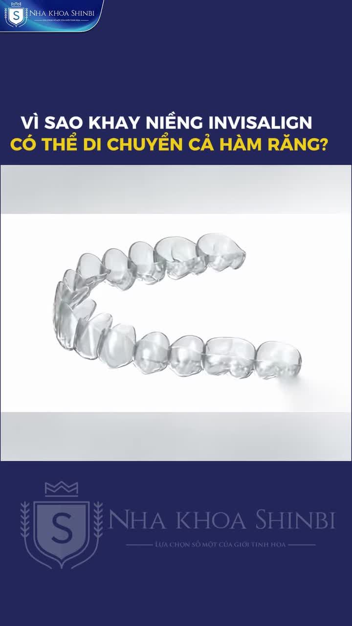 VÌ SAO KHAY NIỀNG INVISALIGN CÓ THỂ DI CHUYỂN CẢ HÀM RĂNG?