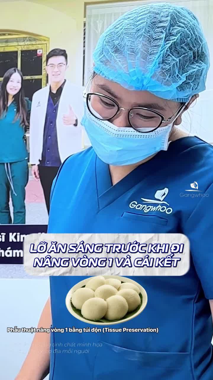 Khách hàng lỡ ăn 5 cái bánh bò trước khi đi nâng cấp vòng 1