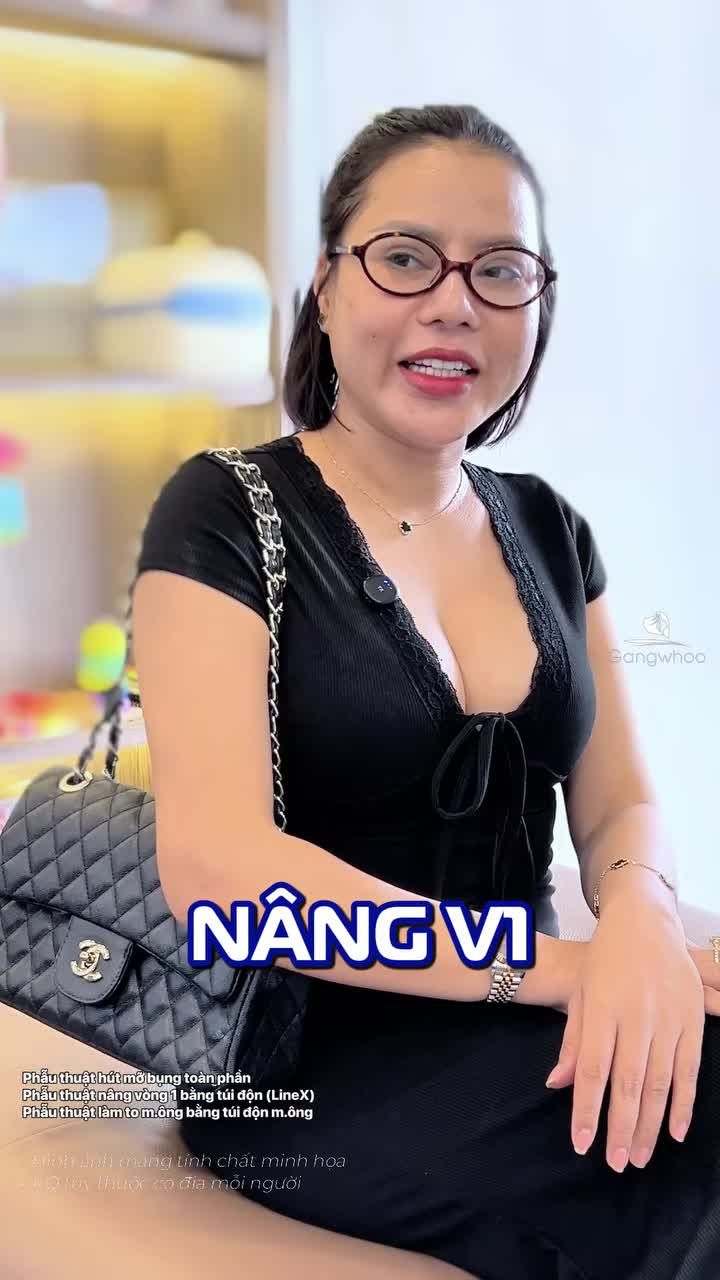 Sau 2 năm đắp 1 lên người, chị khách review trải nghiệm sau giảm V2, nâng V1  V3 tại Gangwhoo