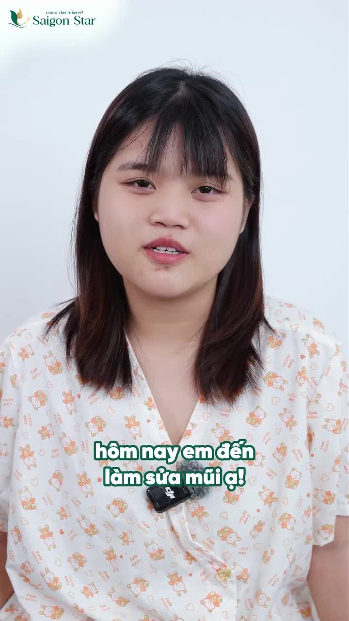 TRẢ KẾT QUẢ NÂNG MŨI CẤU TRÚC CHO BẠN TÂN SINH VIÊN 2K8