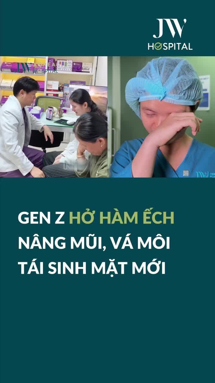 BÁC SĨ TÚ DUNG VÁ SỨT MÔI HỞ HÀM ẾCH TÁI SINH MẶT MỚI CHO GEN Z HẾT TỰ TI VỚI NÂNG MŨI SỤN SƯỜN