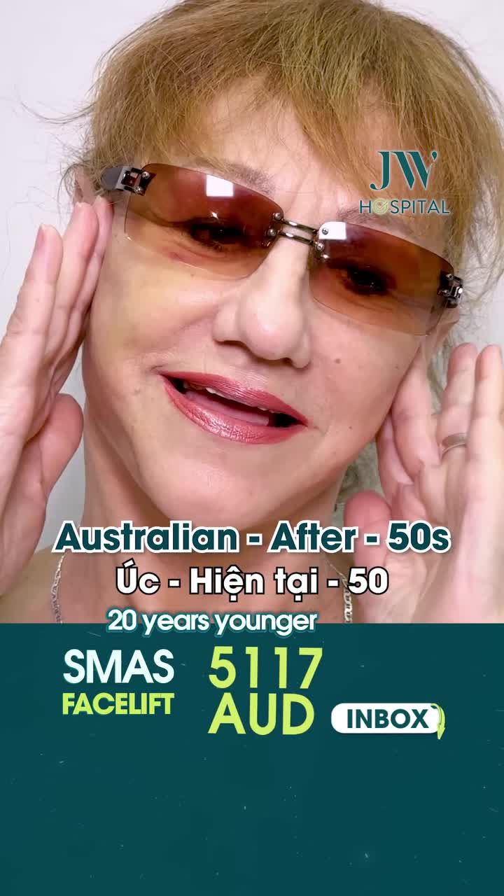 BẤT NGỜ: U80 CĂNG DA MẶT SMAS PRO TRẺ LẠI 20 TUỔI VỚI CHI PHÍ TIẾT KIỆM ĐẾN 5 LẦN SO VỚI ÚC