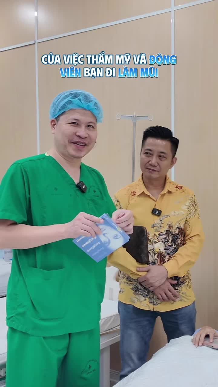 Kết quả ngay sau ca nâng mũi cam kết vàng cho bạn Thiên Ân được bố đưa đi làm đẹp ngay sau khi hoàn thành kì thi tốt nghiệp lớp 12