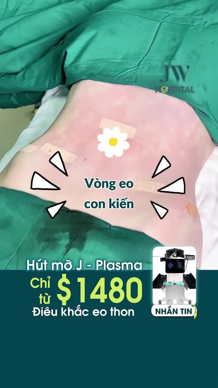 THẬT HAY GIẢ? CHỈ 90 PHÚT XÓA SỔ Β.Ụ.N.G QUÁ KΗỔ 87CM VỚI CÔNG NGHỆ J PLASMA TẠI JW
