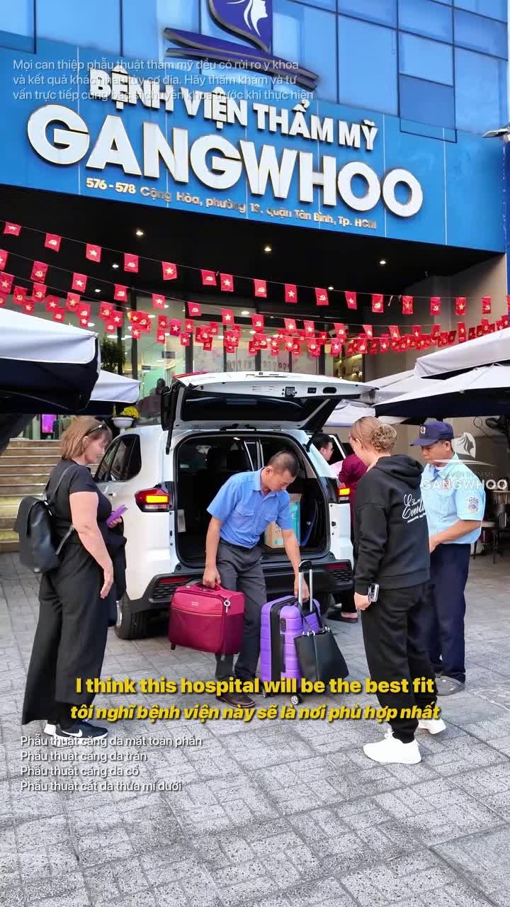 Hành trình trẻ hóa của khách hàng từ Úc đến Gangwhoo không chỉ là câu chuyện làm đẹp, mà còn là hành trình được chồng luôn kề vai sát cánh và ủng hộ hết mình.