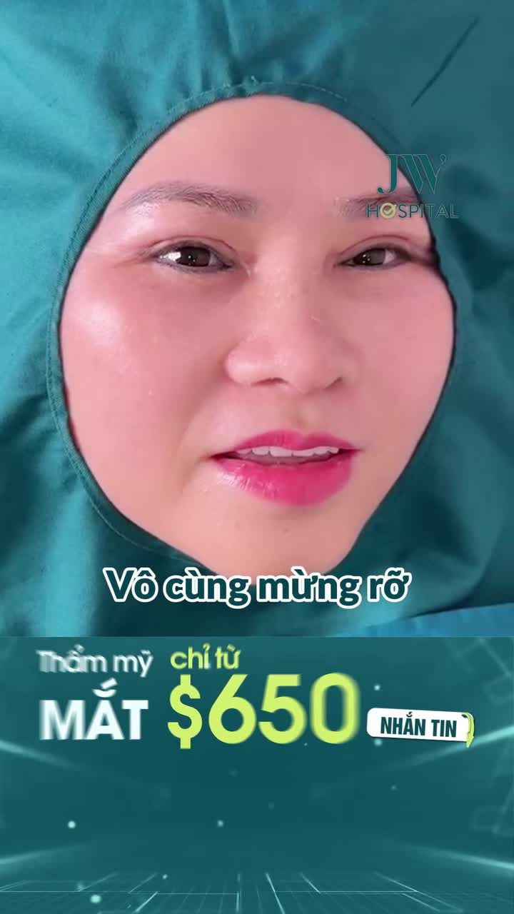 CẮT DA, BỎ MỠ VIỆT KIỀU MỸ U60 HỒI XUÂN NHƯ U40 SAU 7 NGÀY TRẺ HOÁ MẮT TẠI JW