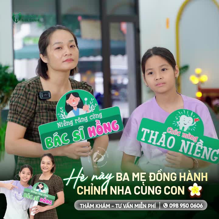 HÈ NÀY BA MẸ HÃY ĐỒNG HÀNH NIỀNG RĂNG CÙNG CON