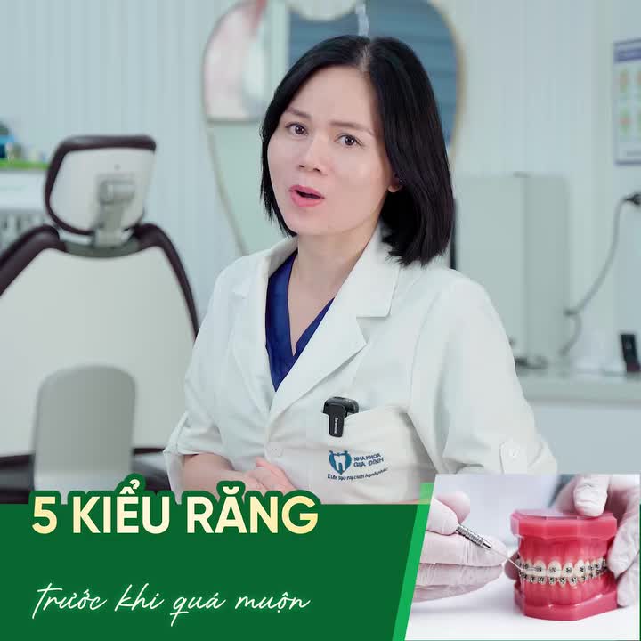 5 KIỂU RĂNG NHẤT ĐỊNH PHẢI NIỀNG RĂNG NGAY TRƯỚC KHI QUÁ MUỘN