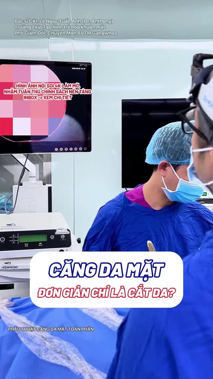 Căng da mặt chỉ cắt da thôi có thật sự hiệu quả? Cùng bác sĩ Gangwhoo giải đáp!