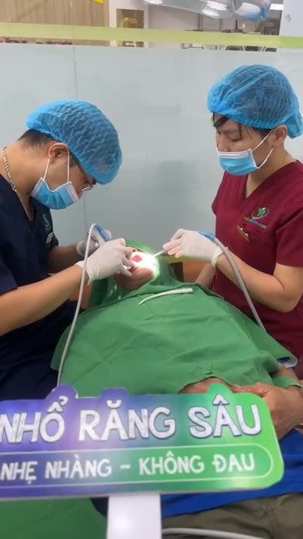 Ca nhổ răng hàm lớn số 46 viêm quanh răng, lung lay độ 2 tại cơ sở Phổ Yên