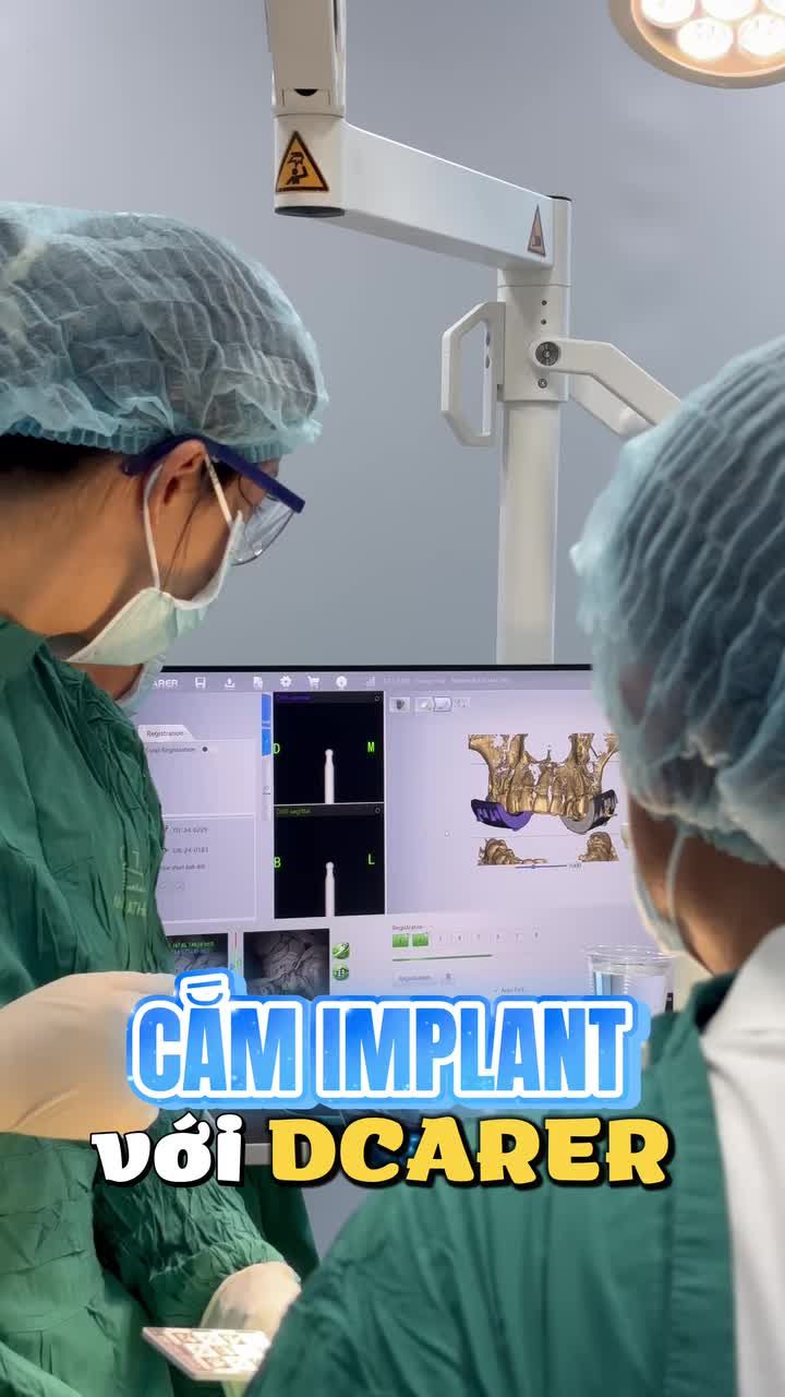 Xin chào mọi người Cắm implant mà không có định vị thì khác gì chạy xe không mở Google Maps.