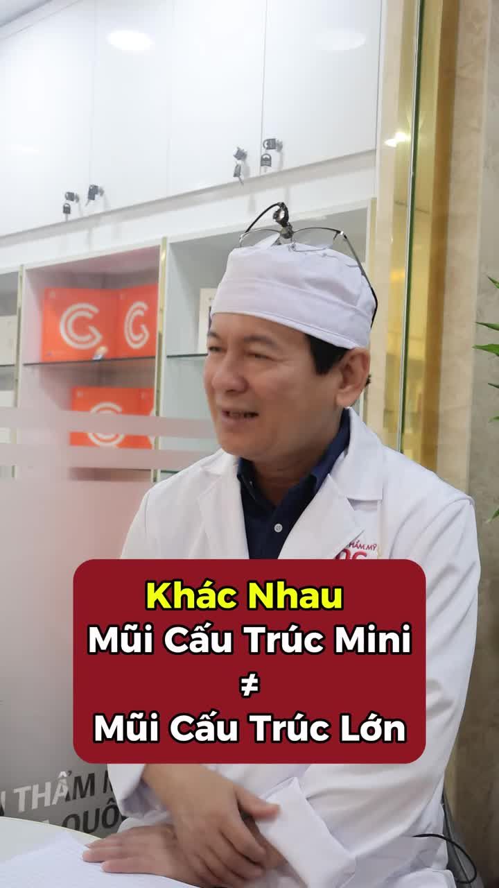 Mũi mini và Mũi toàn phần khác nhau như thế nào ?