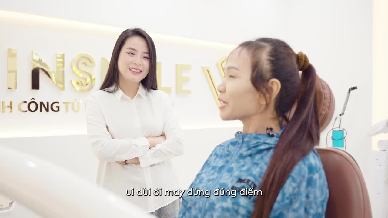 Gọt cằm, trượt hàm, bọc răng sứ - chị Thêu đã trải qua trọn vẹn những hành trình làm đẹp với hy vọng chạm tay vào diện mạo mơ ước.