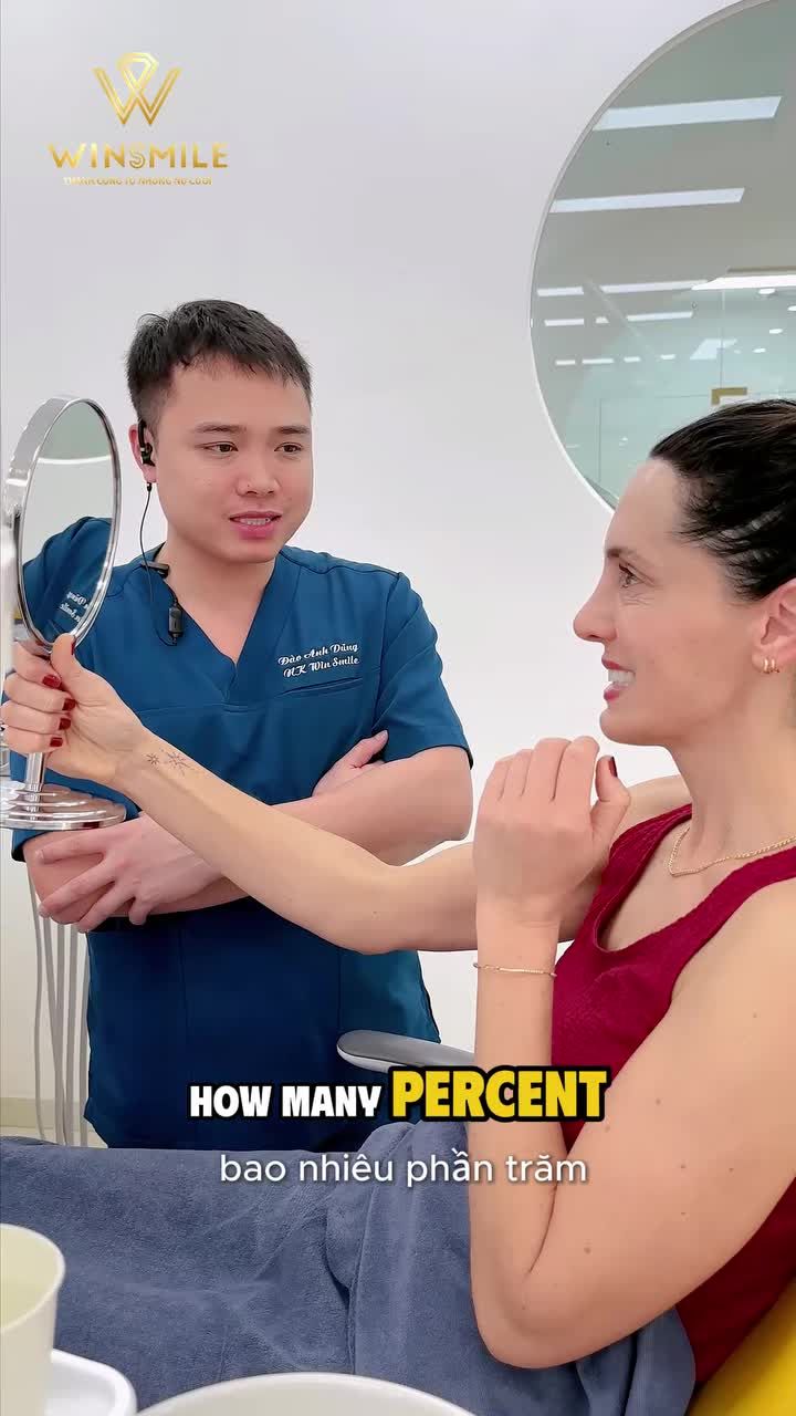 "110%! Awesome percent! So good"