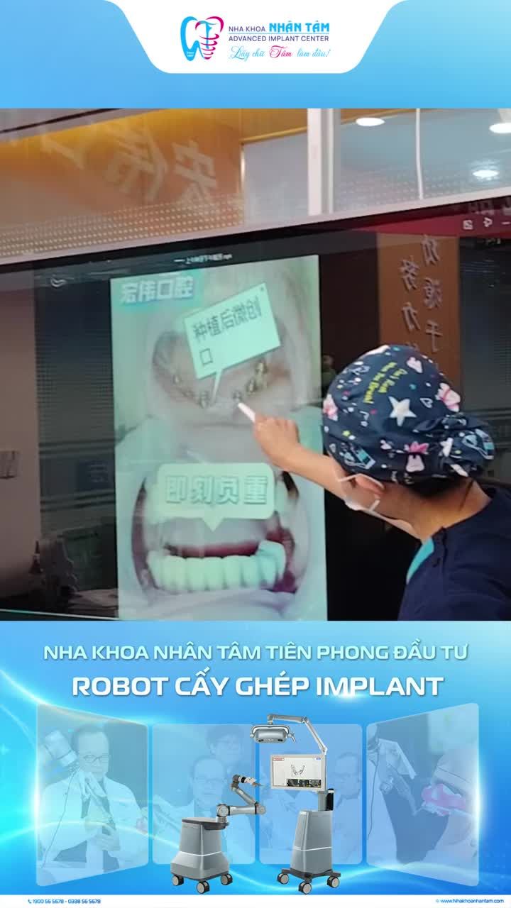 Không phải để thay thế bác sĩ, vậy Robot cấy ghép Implant được đầu tư để làm gì?
