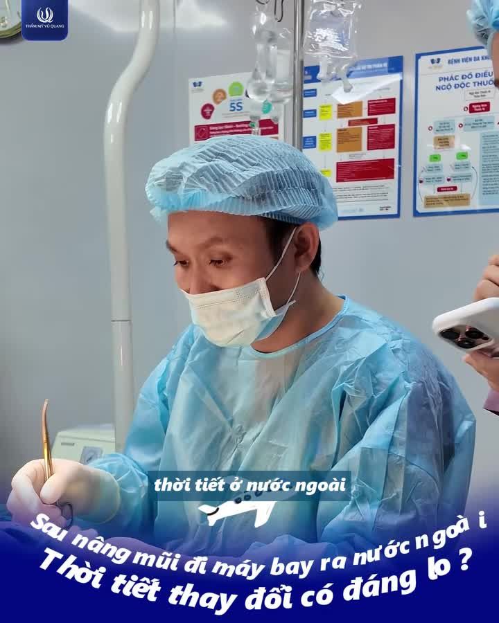 Nâng mũi xong đi nước ngoài: Mấy ai biết thời tiết thay đổi ảnh hưởng thế nào?