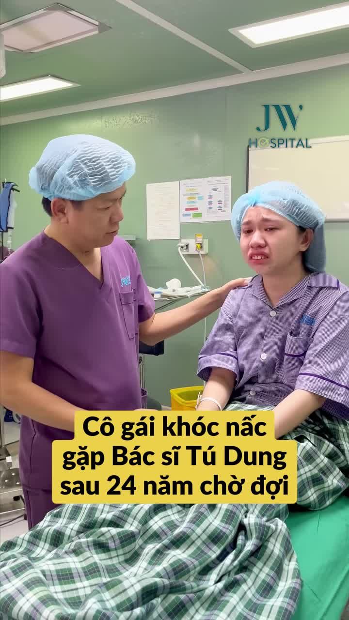 CÔ GÁI KHÓC NẤC KHI GẶP BÁC SĨ TÚ DUNG VÌ ƯỚC NGUYỆN XOÁ HÔ ẤP Ủ 24 NĂM ĐÃ TRỞ THÀNH HIỆN THỰC