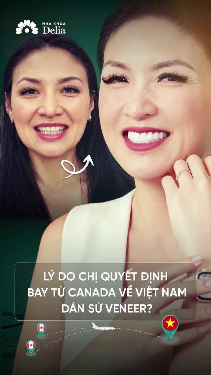 KIỀU BÀO CANADA VỀ VIỆT NAM CHỈ TIN CHỌN DELIA!