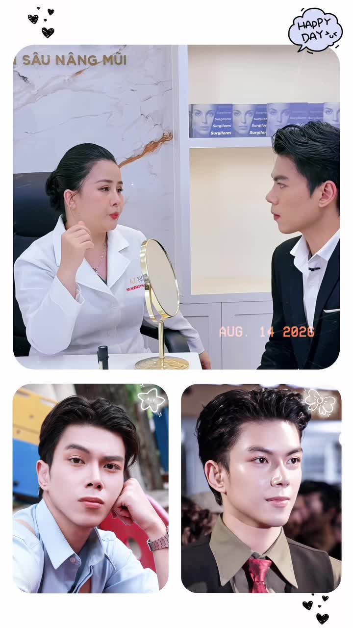 Đẹp hơn, nhưng vẫn giữ nét nam tính và hài hòa với gương mặt cho Tiktoker Cậu7Quận3.