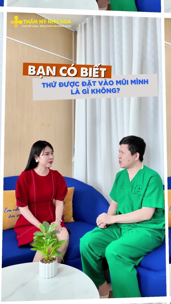 Chiếc mũi đẹp không chỉ nằm ở dáng mũi, mà còn bắt đầu từ sự minh bạch trong từng chất liệu được sử dụng.
