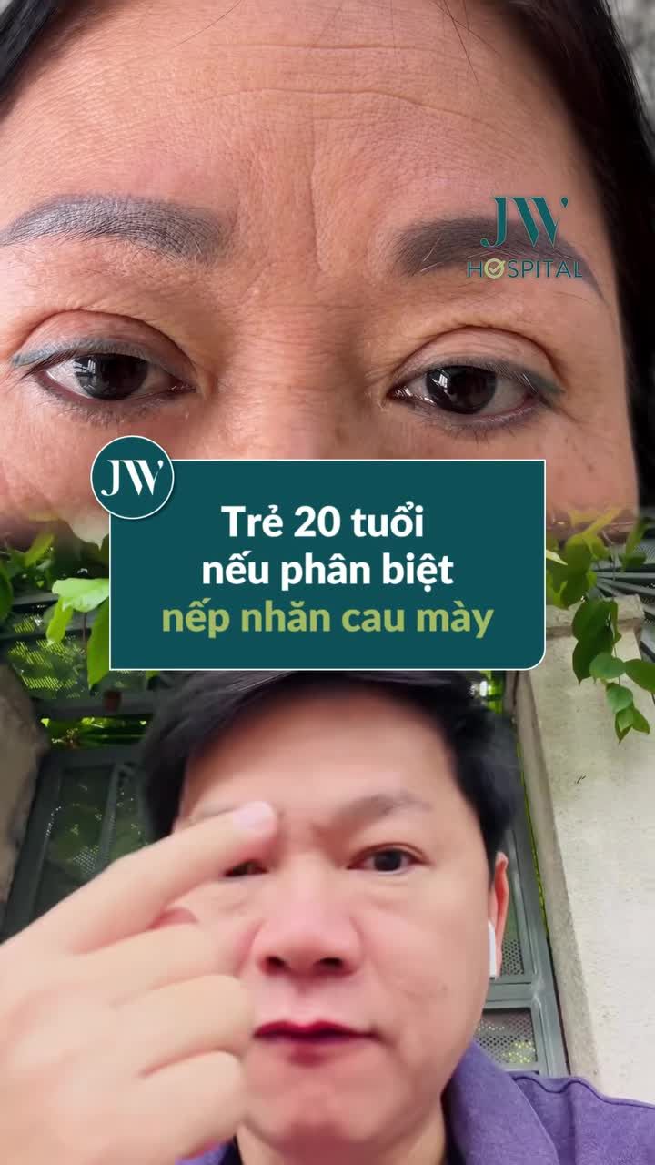 BÁC SĨ TÚ DUNG TIẾT LỘ GIẢI PHÁP XÓA RÃNH CAU MÀY ĐỘNG VÀ TĨNH GIÚP CHỊ EM TRẺ LẠI 20 TUỔI