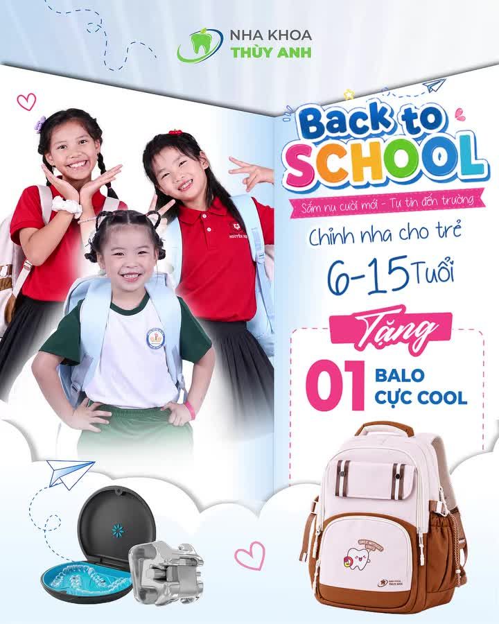 BACK TO SCHOOL – SẮM NỤ CƯỜI MỚI, TỰ TIN ĐẾN TRƯỜNG