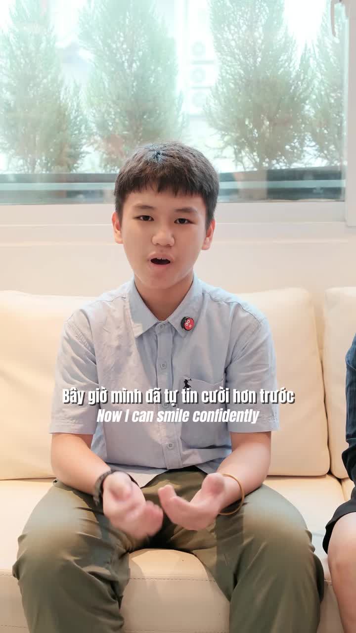 NHỜ ĐƯỢC NIỀNG RĂNG SỚM - CON LỚN LÊN TỰ TIN HƠN