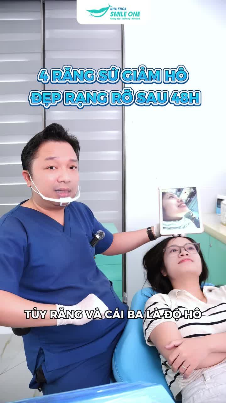 RĂNG CỬA HƠI HÔ CHÌA, CÁC RĂNG KHÁC ĐÃ ĐỀU ĐẸP – KIM OANH ĐÃ CHỌN CÁCH NÀO?