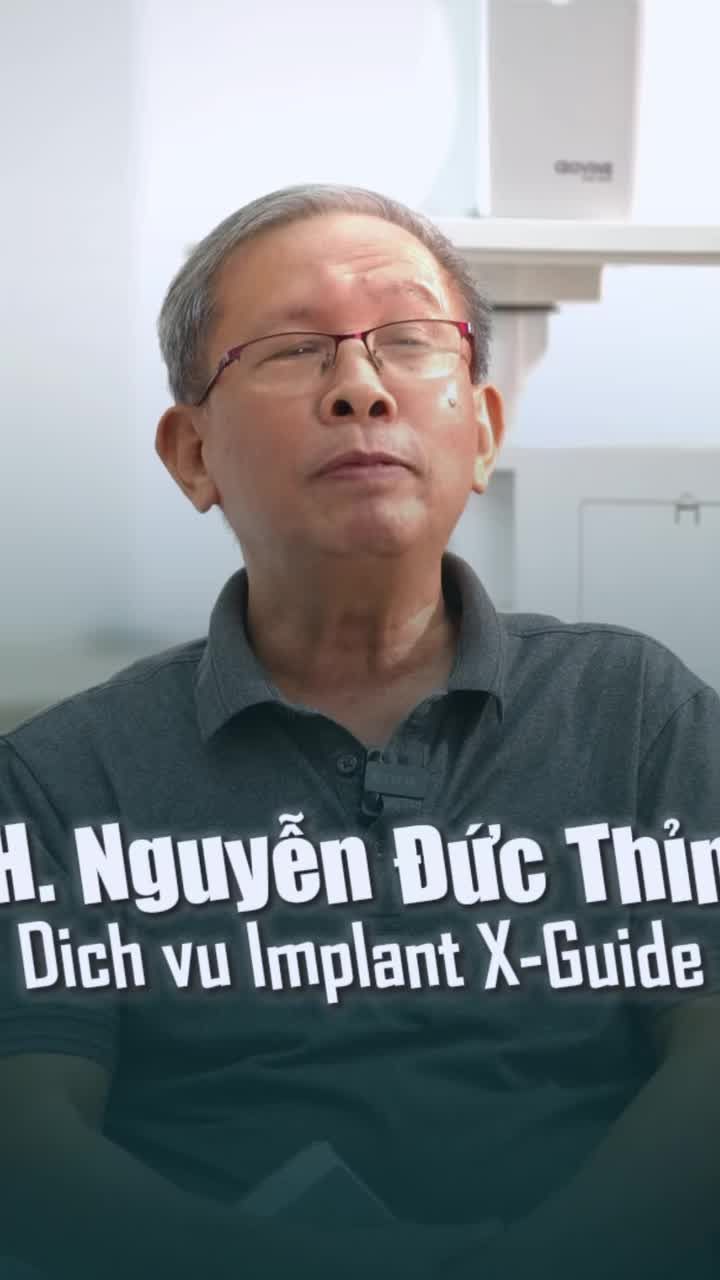 Chú khách từ Hưng Yên lên Hà Nội gặp Ts. Bác sĩ Trịnh Đức Mậu trồng răng Implant vì lý do này