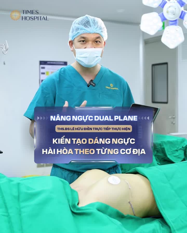 NGỰC CÓ CỰC TRÊN LÕM, HAI BÊN LỆCH NHẸ  LIỆU KẾT QUẢ CÓ CÂN ĐỐI VÀ TỰ NHIÊN?
