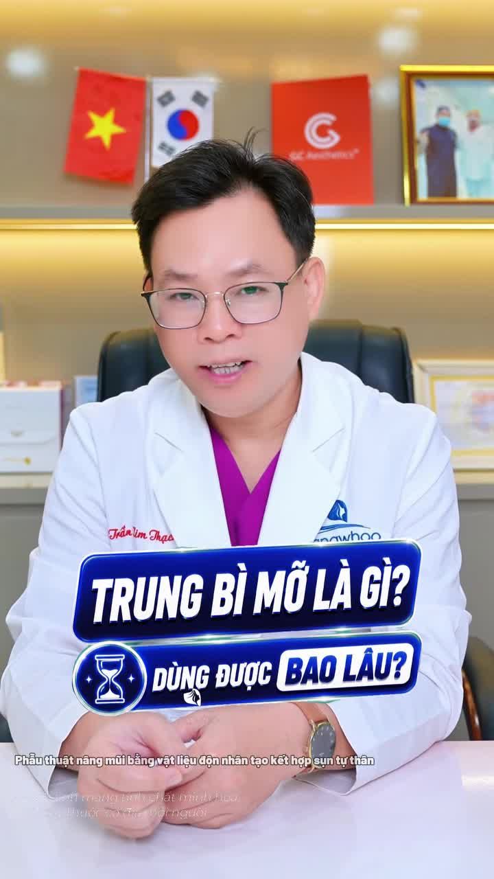 Trung bì mỡ là gì và được sử dụng như thế nào trong nâng mũi?