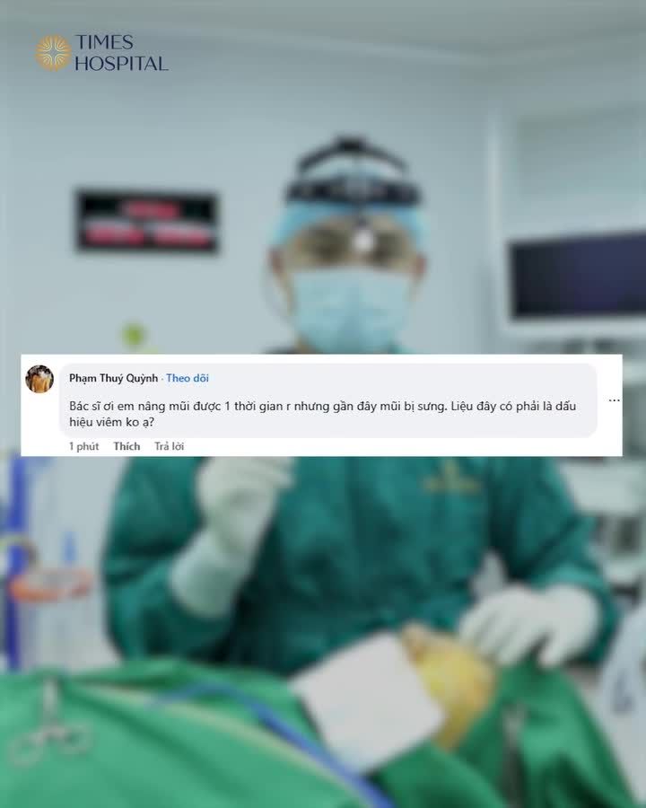 NÂNG MŨI XONG BỊ SƯNG? ĐỪNG CHỦ QUAN!
