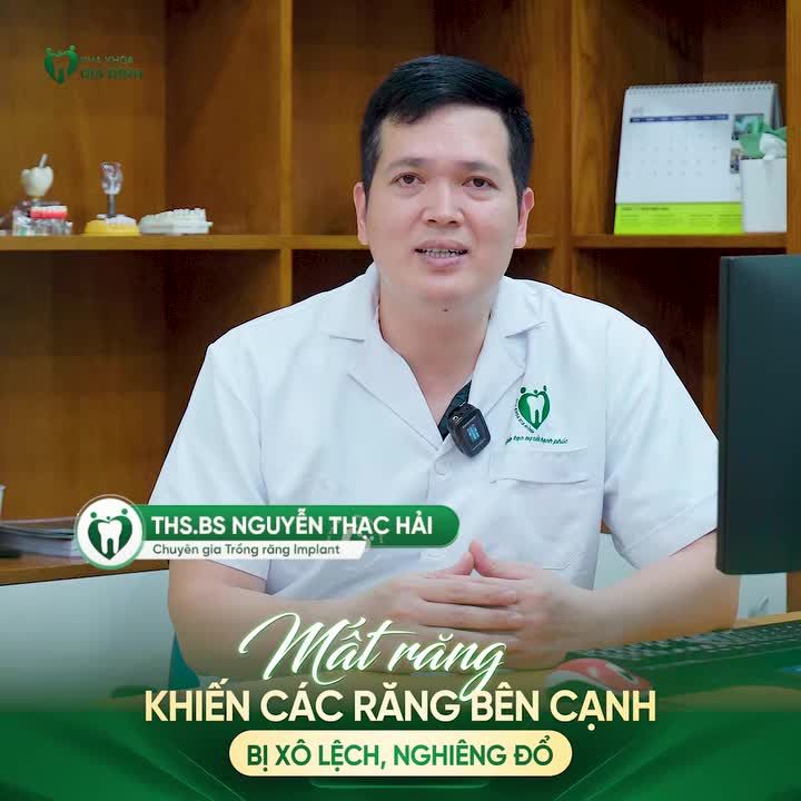 MẤT RĂNG KHÔNG CHỈ ẢNH HƯỞNG ĐẾN KHẢ NĂNG ĂN NHAI!