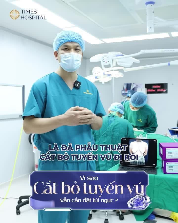 VÌ SAO TREO SA TRỄ VẪN CẦN BỎ MÔ TUYẾN CŨ VÀ ĐẶT TÚI NGỰC?