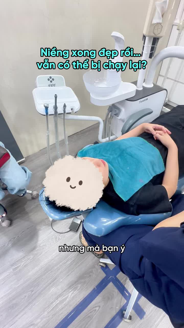 Niềng răng rồi, răng vẫn chạy lại như thường