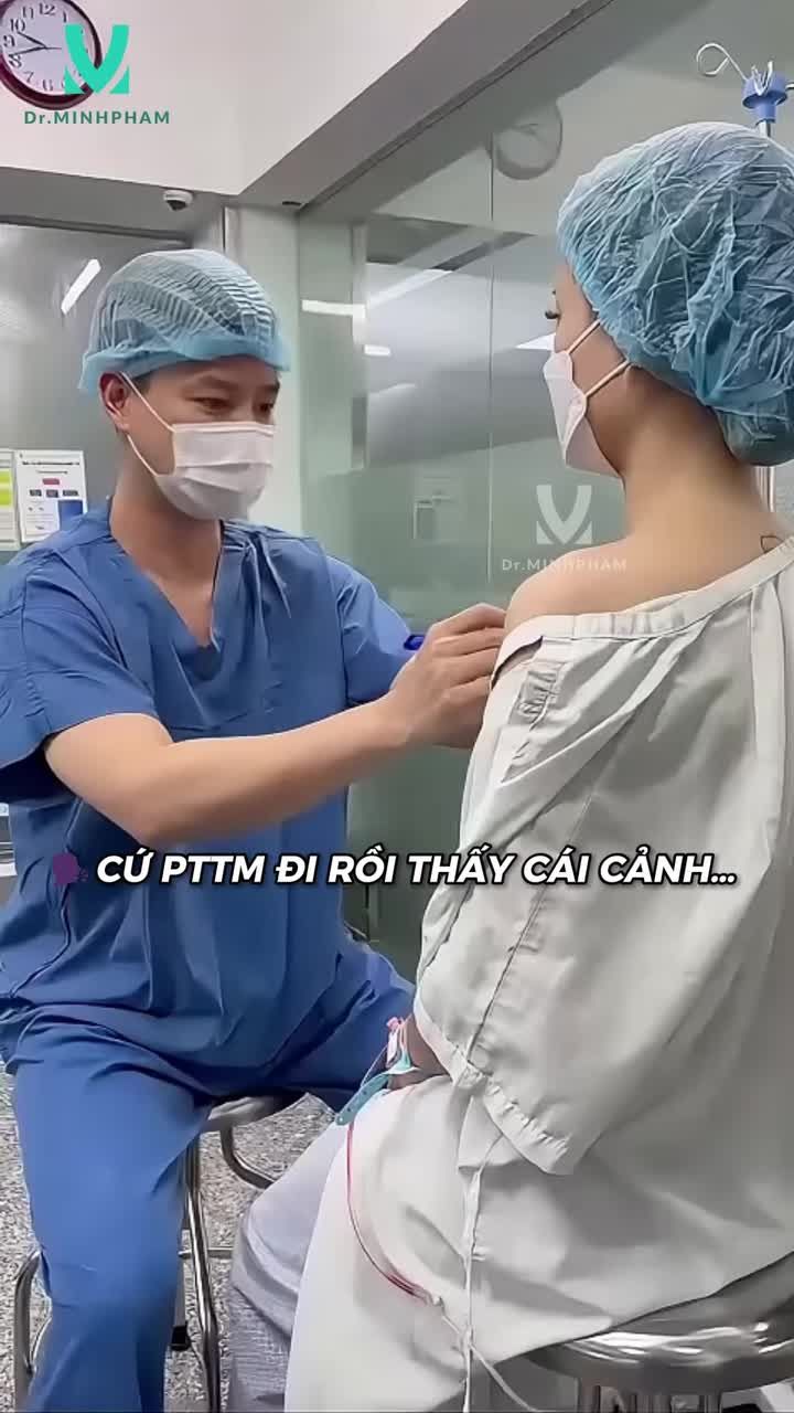 Cảnh mà khách nhà Dr. Minh Phạm nhìn thấy sau PTTM