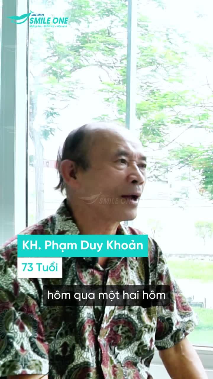 "Từ ngày có răng mới, cô ăn được nhiều hơn..."