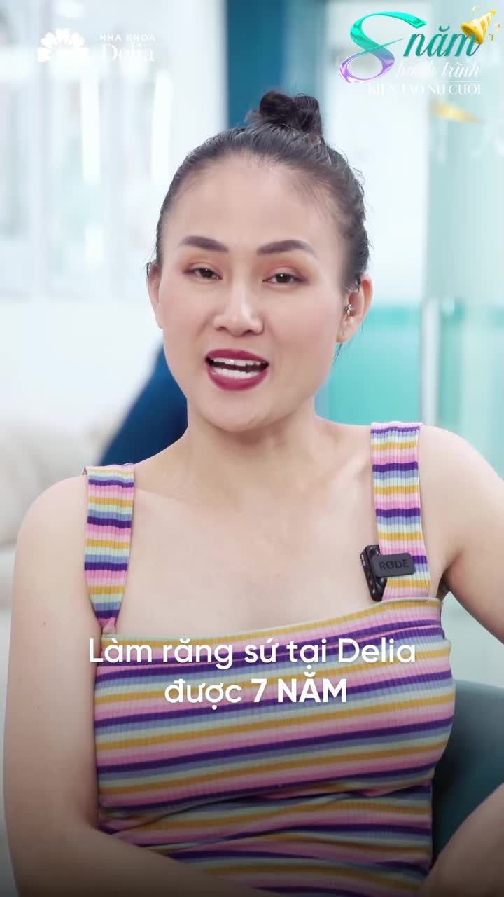 DELIA 8 TUỔI: NỤ CƯỜI CỦA BẠN ĐÃ GẮN BÓ CÙNG DELIA BAO NHIÊU NĂM?