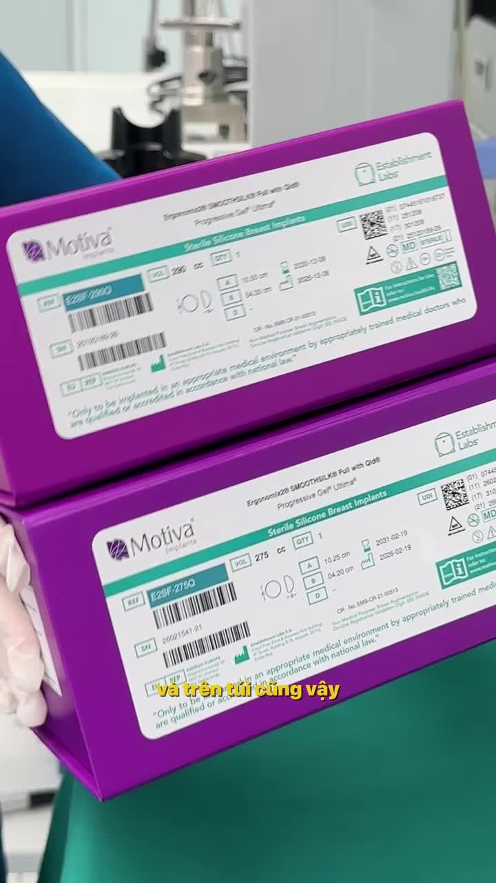 Dựa vào 20 thông số để bác sĩ chọn size túi ngực phù hợp cho khách hàng
