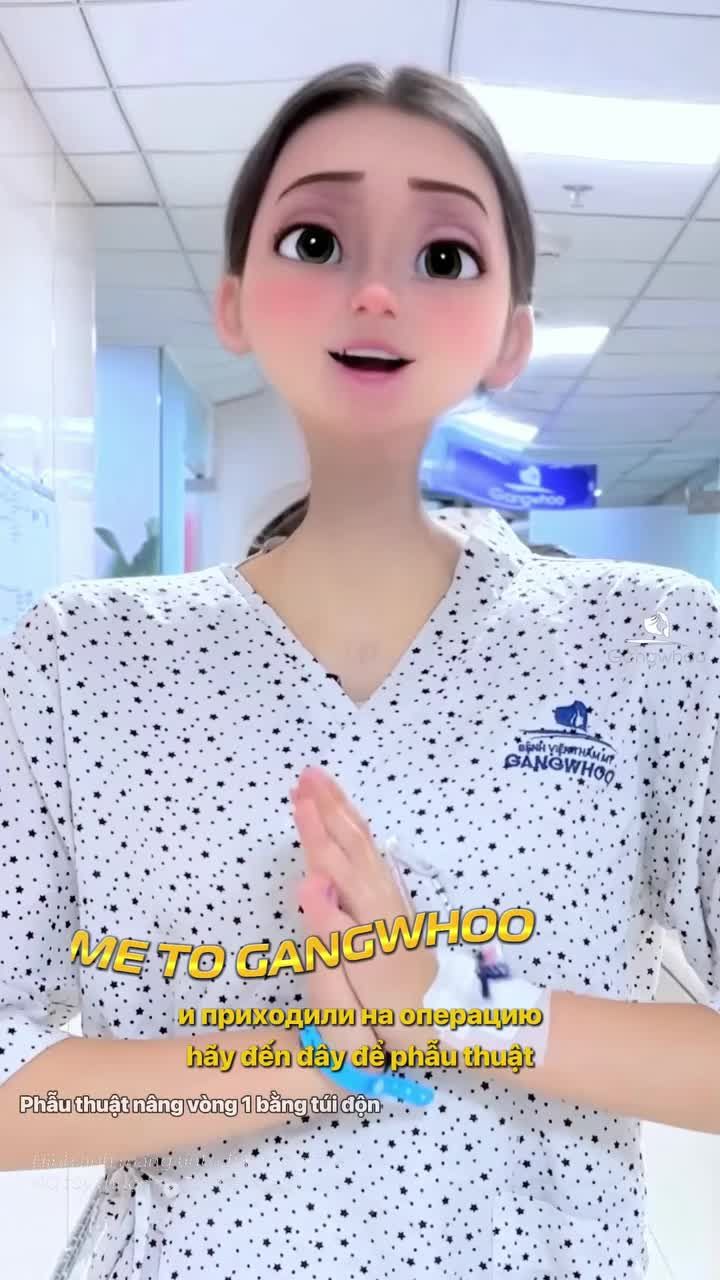 Cô nàng quốc tế đến từ Nga review trải nghiệm chỉ sau 1 giờ phẫu thuật nâng cấp vòng 1 tại Gangwhoo