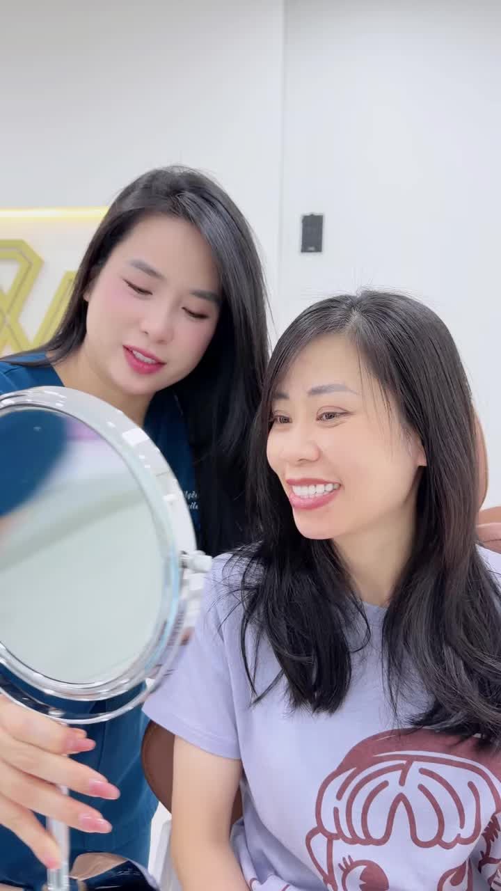 Nụ cười rạng rỡ hơn, đúng tinh thần “Win Smile” và cũng thật vừa vặn với những gì chị Hạnh mong muốn