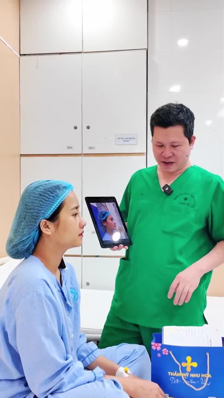 Tiến sĩ Tống Hải phân tích kết quả nâng mũi của chị đẹp Lò Thị Thân