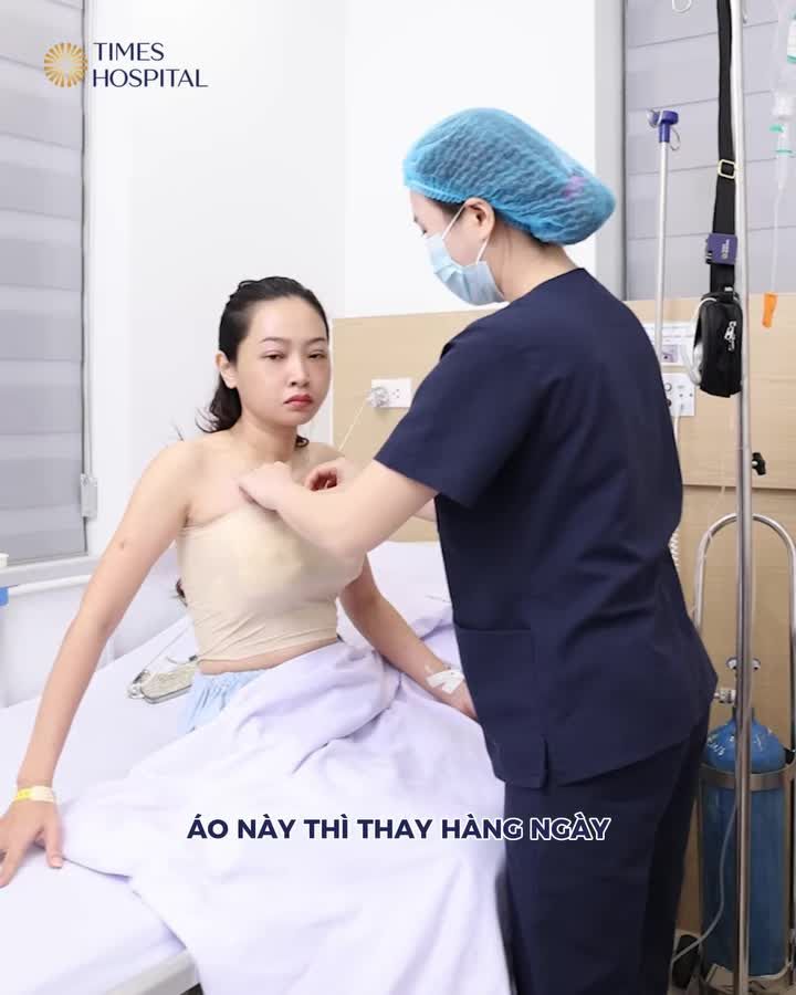 HƯỚNG DẪN MẶC ÁO ĐỊNH HÌNH SAU NÂNG NGỰC
