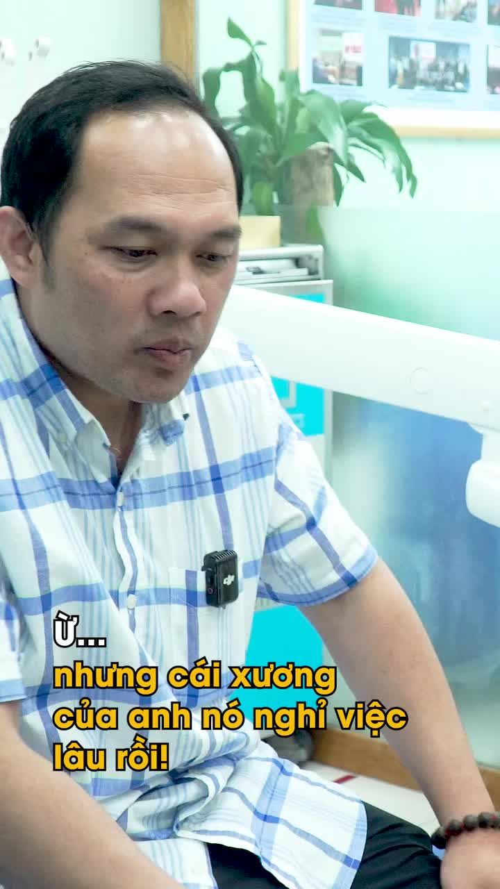 RĂNG LUNG LAY – TƯỞNG NHẸ, HÓA RA XƯƠNG HÀM ĐÃ TIÊU NHIỀU